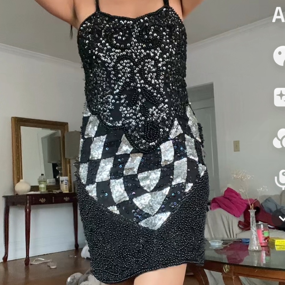 Art Deco Sequin Dress